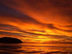 Amazing sunset at Koh Chang Thailand by Patrick Neumann 